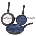 Utensilios de cocina 3 PCS Aluminio recubrimiento antiadherente Fry Pan Set